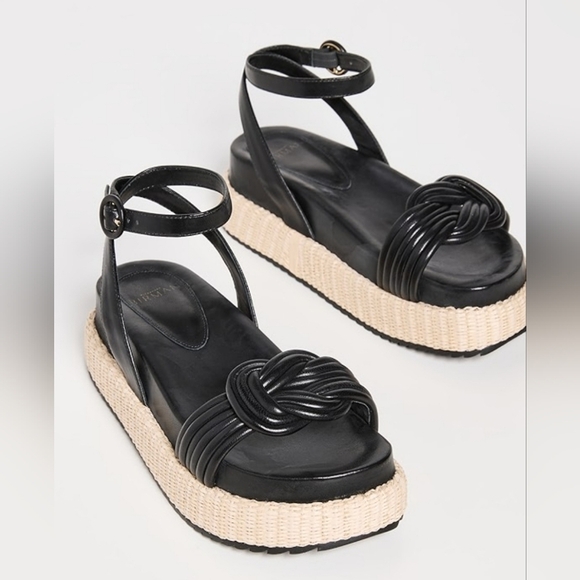 Alexandre BirmanVicky Ankle Wrap Bounce Black Size 37.5 - Picture 1 of 11